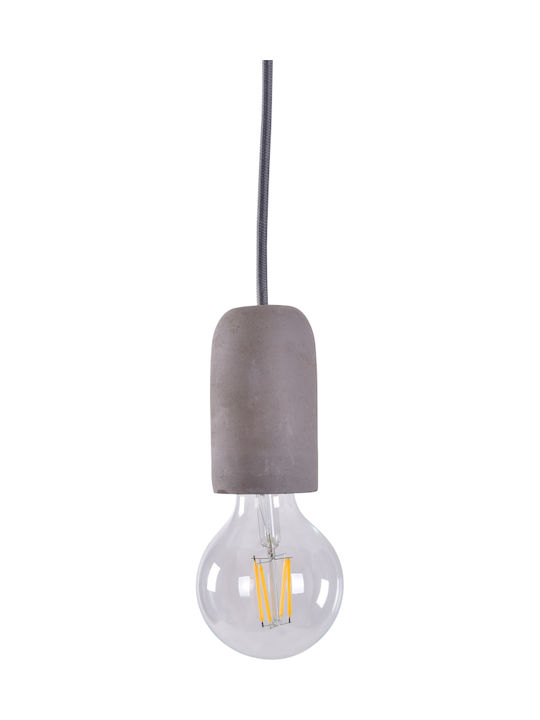 Home Lighting Iris SE 149 Pendant Light Gray with Socket E27 5cm