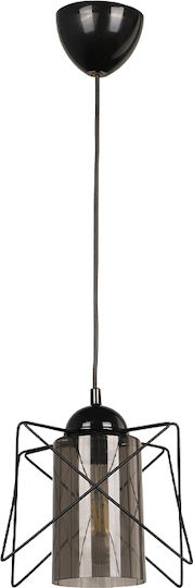Megapap Indra Κρεμαστό Φωτιστικό Μαύρο 15x15x70εκ. Megapap Indra Κρεμαστό Φωτιστικό Μαύρο 15x15x70εκ.