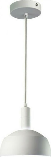 V-TAC Pendant Light White 18cm