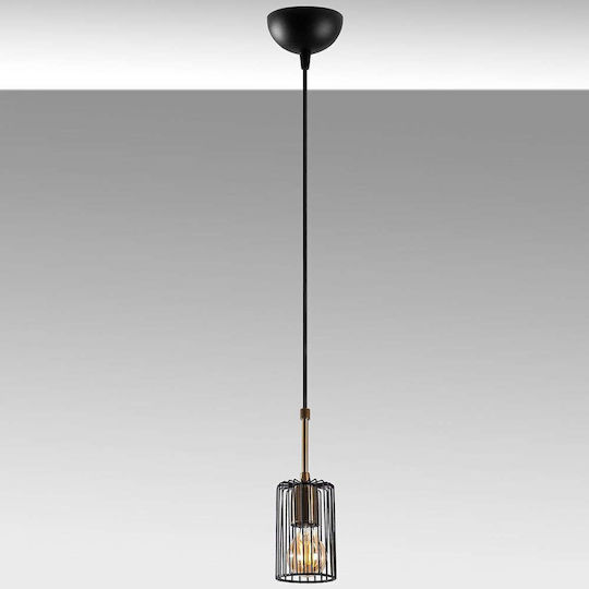 Opviq Kemtel Pendant Light Black 16x16x126cm