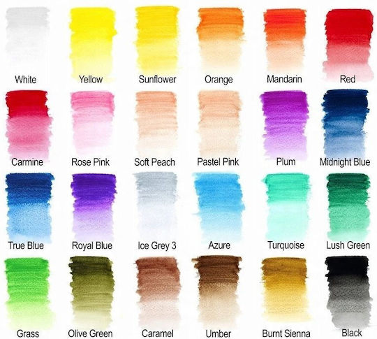 Precision Watercolor Pencil 24pcs In Tin Box