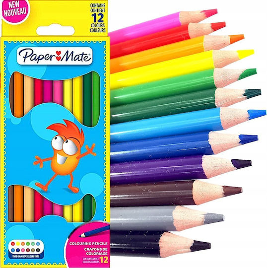 Paper Mate Buntstifte Kinder Mehrfarbig 12er M Blister
