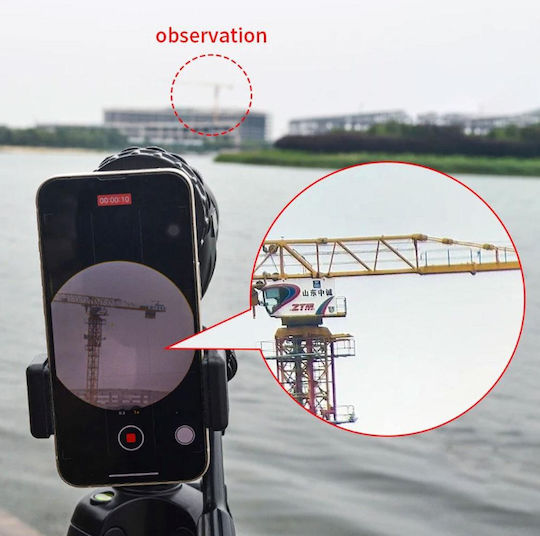 25-75x60 Spotting Monocular Powerful Telescope Waterproof Long Range Tripod Bird Watching Spv T