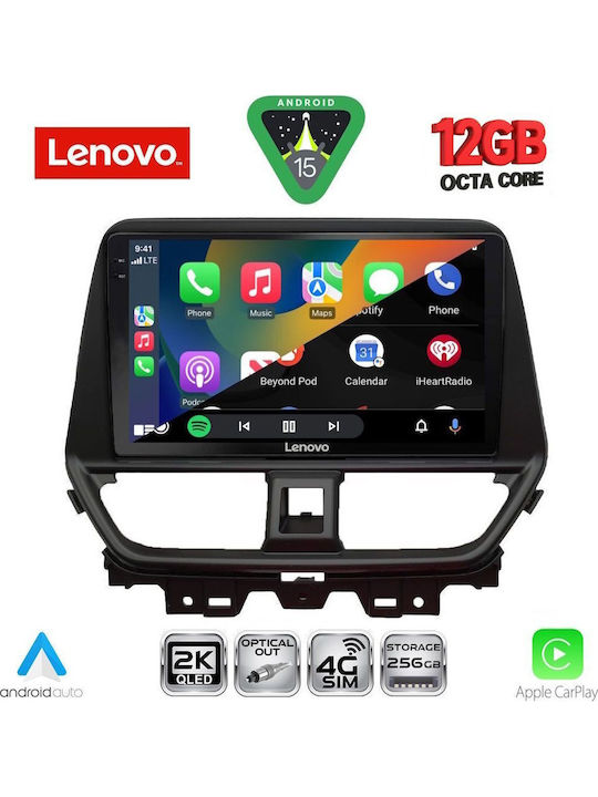Lenovo Car Audio System for Suzuki Baleno BMW X1 / X3 / X4 2022 (Bluetooth/USB/WiFi/GPS/Apple CarPlay/Android Auto) with 9" Touch Screen