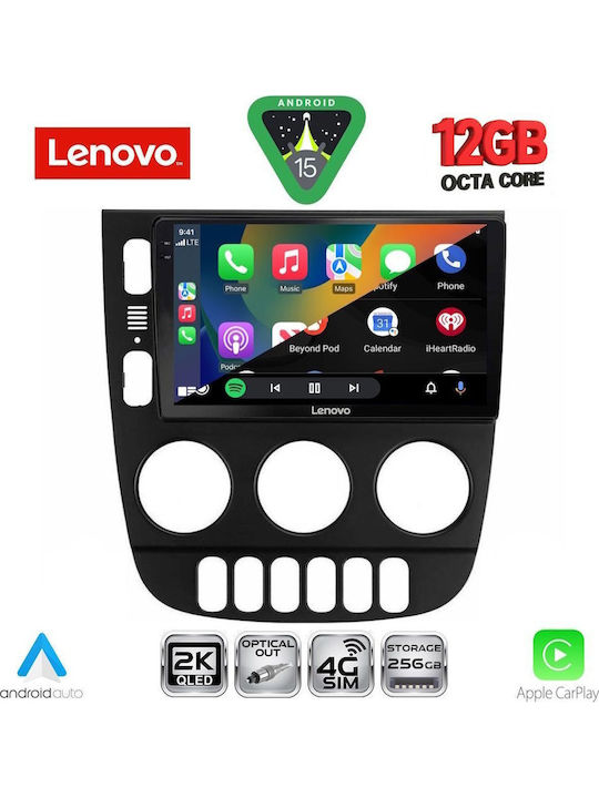 Lenovo Car Audio System for Mercedes-Benz ML BMW X1 / X3 / X4 2002-2005 Bluetooth USB WiFi GPS Apple CarPlay Android Auto with 9" Touch Screen