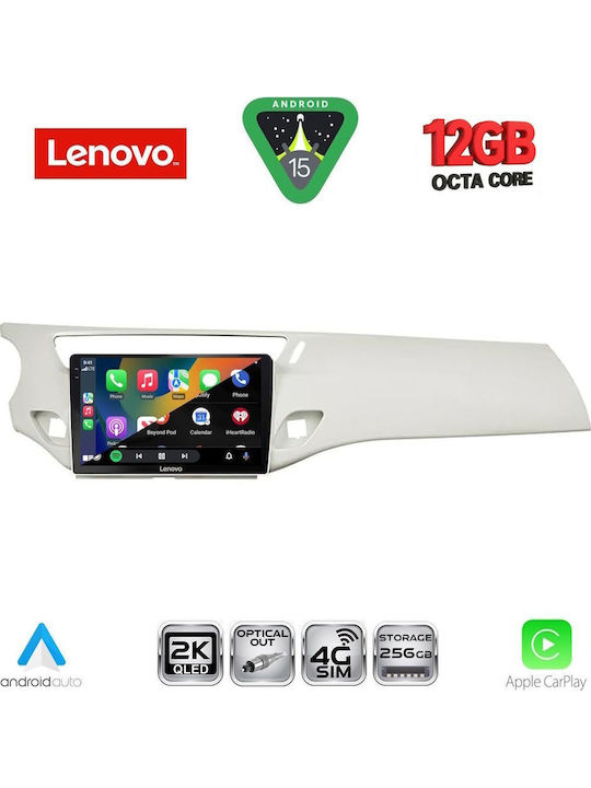 Lenovo Car Audio System for Citroen C3 / DS3 BMW X1 / X3 / X4 2009-2016 (Bluetooth/USB/WiFi/GPS/Apple CarPlay/Android Auto) with 9" Touch Screen