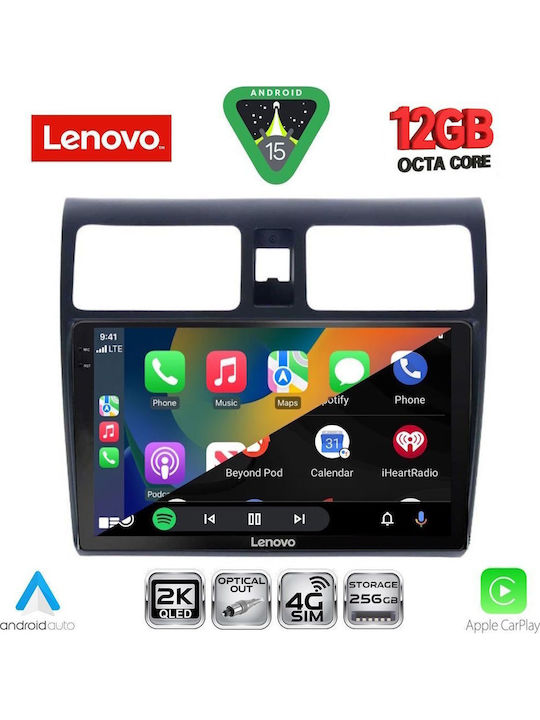 Lenovo Car Audio System for Suzuki Swift BMW X1 / X3 / X4 2005-2011 Bluetooth USB WiFi GPS Apple CarPlay Android Auto with 10" Touch Screen