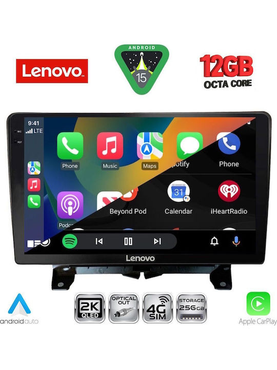 Lenovo Car Audio System for BMW X1 / X3 / X4 Land Rover Discovery / Range Rover Sport 2004-2009 Bluetooth USB WiFi GPS Apple CarPlay Android Auto with 9" Touch Screen