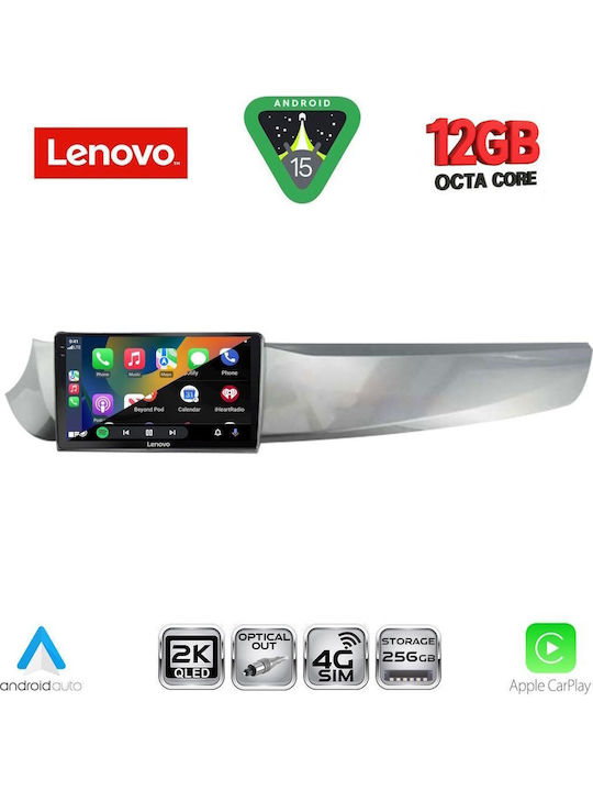 Lenovo Car Audio System for BMW X1 / X3 / X4 Alfa Romeo Giulietta 2010-2014 (Bluetooth/USB/WiFi/GPS/Apple CarPlay/Android Auto) with 9" Touch Screen