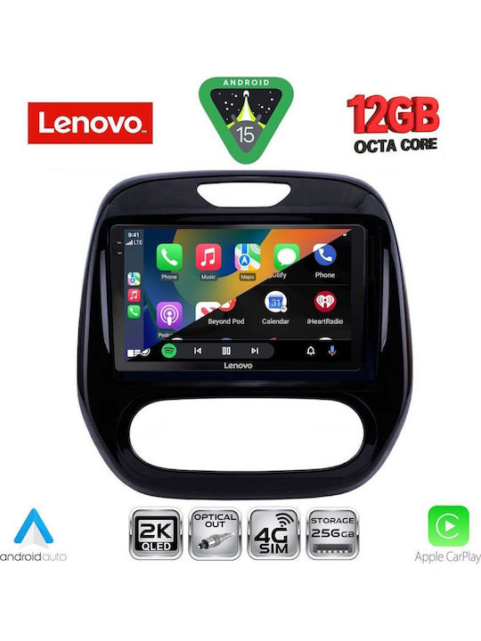Lenovo Car Audio System for Renault Captur BMW X1 / X3 / X4 2013-2019 (Bluetooth/USB/WiFi/GPS/Apple CarPlay/Android Auto) with 9" Touch Screen