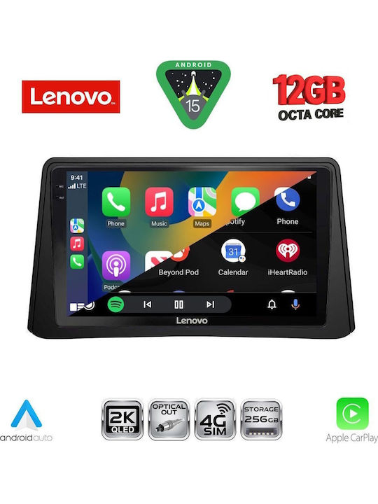 Lenovo Car Audio System for Opel Mokka BMW X1 / X3 / X4 2012-2015 Bluetooth USB WiFi GPS Apple CarPlay Android Auto with 9" Touch Screen