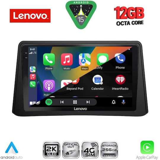 Lenovo Ηχοσύστημα Αυτοκινήτου για Opel Mokka BMW X1 / X3 / X4 2012-2015 (Bluetooth/USB/WiFi/GPS/Apple-Carplay/Android-Auto) με Οθόνη Αφής 9"