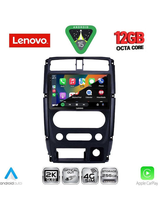 Lenovo Car Audio System for Suzuki Jimny BMW X1 / X3 / X4 2007-2017 (Bluetooth/USB/WiFi/GPS/Apple CarPlay/Android Auto) with 9" Touch Screen