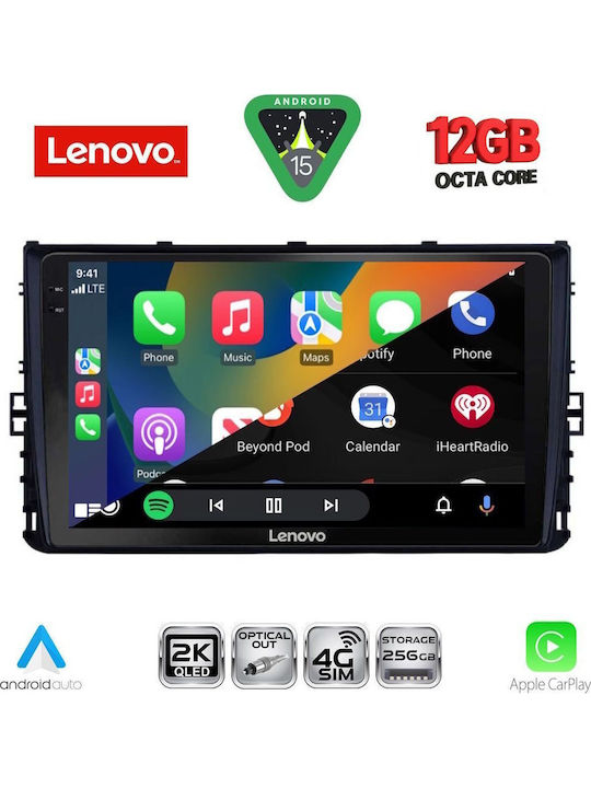 Lenovo Car Audio System for Volkswagen Polo T-Roc T-Cross 2017+ with Touch Screen 9" Lenovo SSZ 12758_CPA