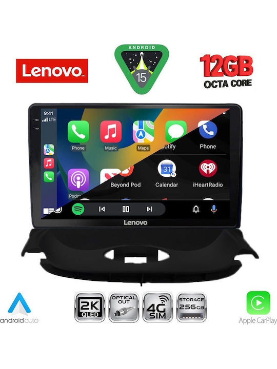 Lenovo Car Audio System for Peugeot 206 BMW X1 / X3 / X4 1998-2006 Bluetooth USB WiFi GPS Apple CarPlay Android Auto with 9" Touch Screen