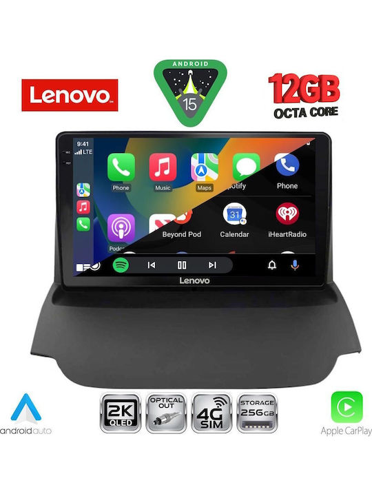 Lenovo Car Audio System for BMW X1 / X3 / X4 Ford EcoSport 2012-2018 Bluetooth USB WiFi GPS Apple CarPlay Android Auto with 9" Touch Screen