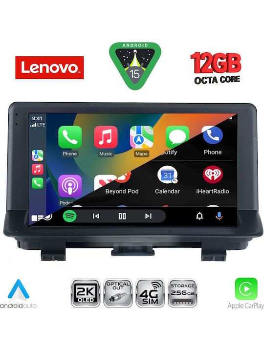 Lenovo Car Audio System for BMW X1 / X3 / X4 Audi Q3 2012-2018 (Bluetooth/USB/WiFi/GPS/Apple CarPlay/Android Auto) with 9" Touch Screen