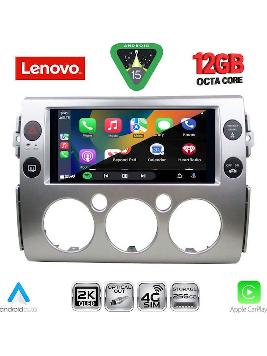 Lenovo Car Audio System for Toyota FJ BMW X1 / X3 / X4 2007-2013 (Bluetooth/USB/WiFi/GPS/Apple CarPlay/Android Auto) with 9" Touch Screen