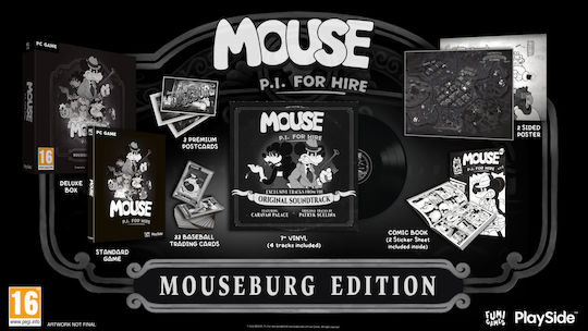 Mouse: P.I. For Hire Mouseburg Edition PC Game - Προπαραγγελία