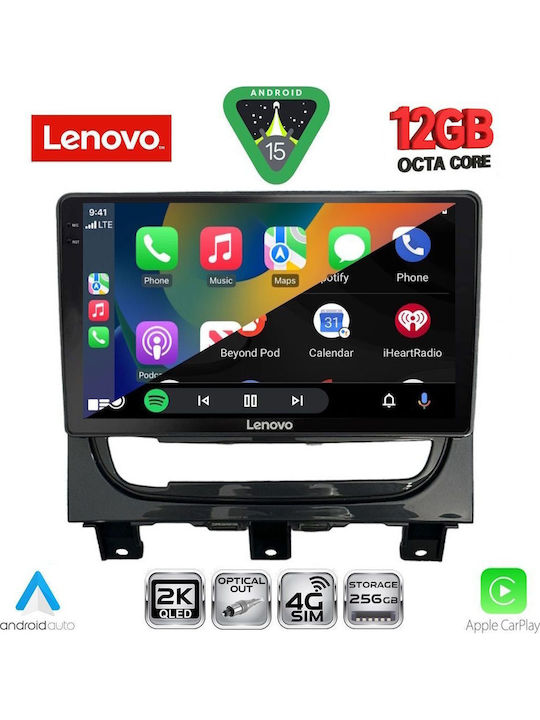 Lenovo Car Audio System for Fiat Strada BMW X1 / X3 / X4 2012-2020 Bluetooth USB WiFi GPS Apple CarPlay Android Auto with 9" Touch Screen