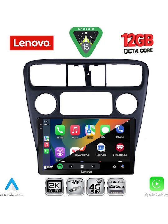 Lenovo Car Audio System for BMW X1 / X3 / X4 Honda Accord 1998-2004 Bluetooth USB WiFi GPS Apple CarPlay Android Auto with 9" Touch Screen