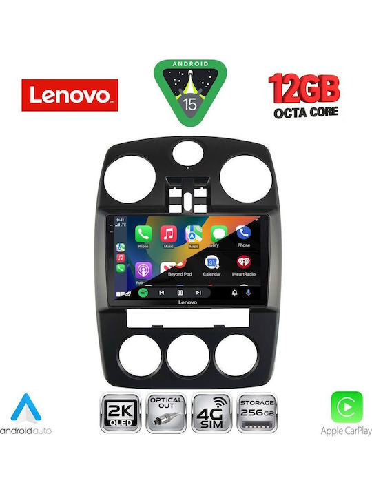 Lenovo Car Audio System for BMW X1 / X3 / X4 Chrysler PT Cruiser 2005-2010 (Bluetooth/USB/WiFi/GPS/Apple CarPlay/Android Auto) with 9" Touch Screen