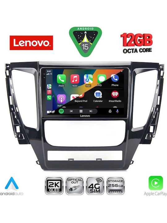 Lenovo Car Audio System for Mitsubishi Pajero BMW X1 / X3 / X4 2013-2020 (Bluetooth/USB/WiFi/GPS/Apple CarPlay/Android Auto) with 9" Touch Screen