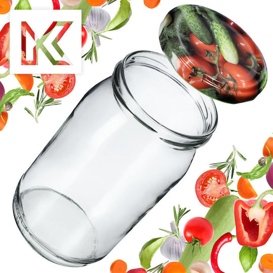 Kadax Kadax Glas mit Deckel (8 Stück)