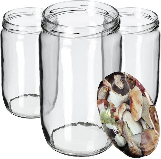 Kadax Glas Gefäß 720ml (8 Stück)
