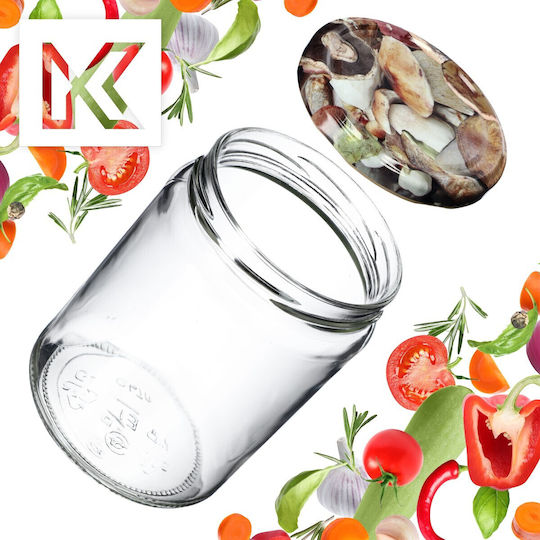 Kadax Glass Jar 540ml (8pcs)