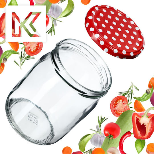 Kadax Βαζάκι Γυάλινο 540ml (8τμχ)