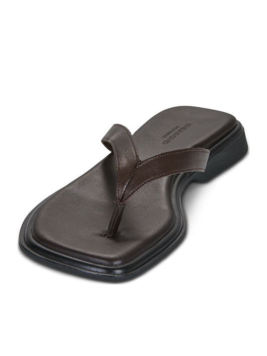 Izzy Flache Damen Sandalen Braun