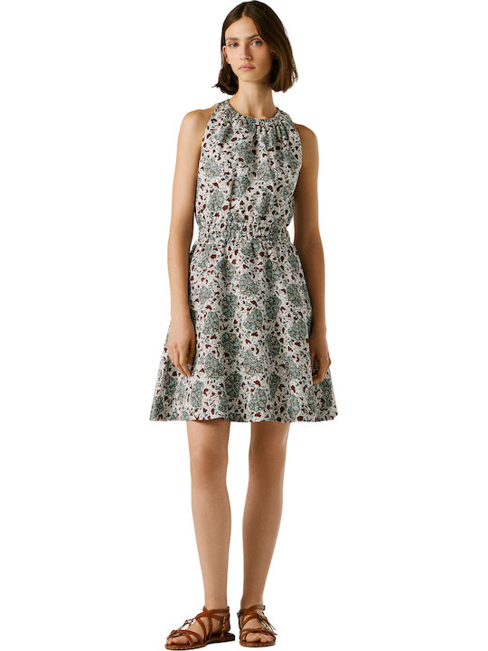 Summer Mini Dress Hydro Green