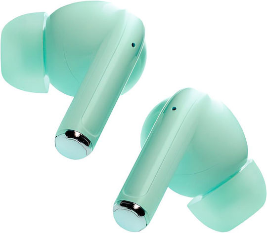 Boompods Echobuds Casti Bluetooth Handsfree Cu Rezistență La Transpirație Și Husă De Încărcare Verde