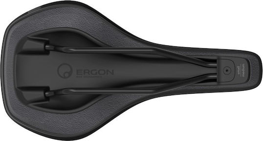 Ergon Fahrradsattel Schwarz mit Gel 277 x 148 mm