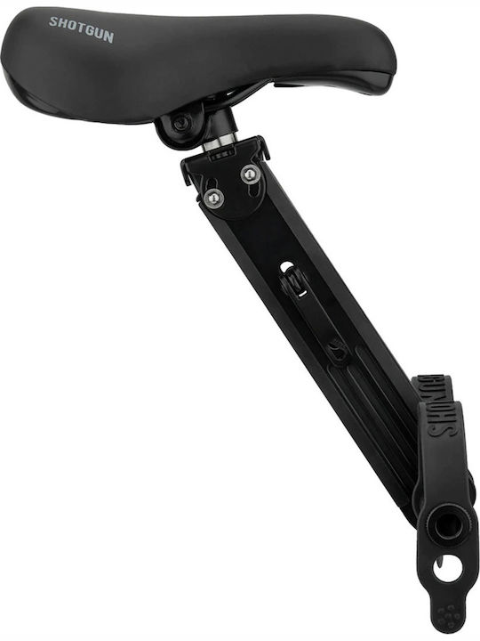 Kids Ride Shotgun Bicycle Saddle Carbon Black