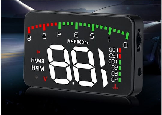 Digitales Instrument Head Up Display OBD2 RPM-Zähler und Tachometer für Dashboard-Platzierung