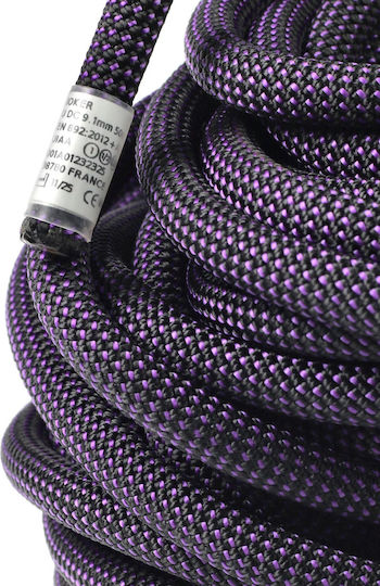 Beal 727650 Dynamic Climbing Rope with Length 50m Purple