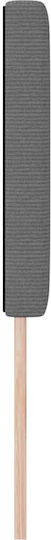 vidaXL Fabric Bed Headboard Gray 160x5x88cm