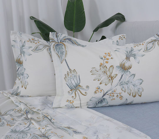 Beauty Home 12694 Σετ Υπέρδιπλο 4τμχ 165x200+30εκ. με Λάστιχο 4