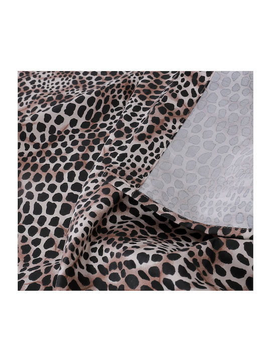 Beauty Home 12688 Set Of Double Bed Sheets With Rubber Hugger 165x200+30cm Beige 4 Pieces