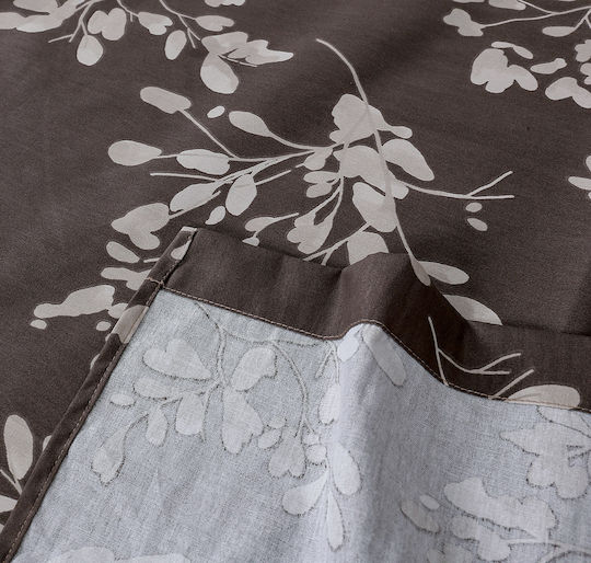 Beauty Home 12693 Super-Double Bed Sheets Set 230x260cm Brown 4 Pieces 12693SEYD
