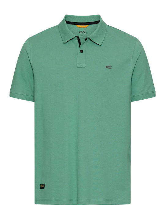 Polo Short Sleeve Blouse Turquoise