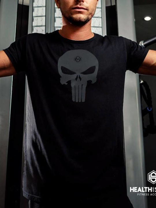 T-shirt Μαύρο