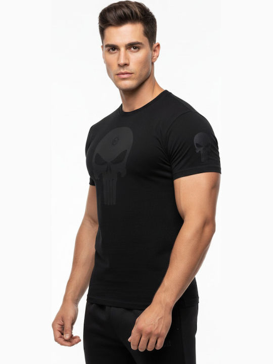 T-shirt Μαύρο
