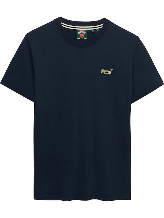Athletic T-shirt Nautical Navy/Yellow