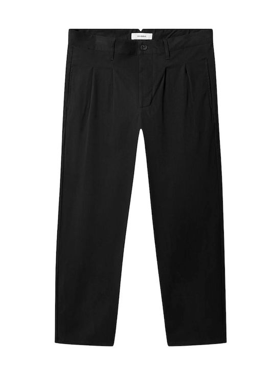 Pantaloni Chino Relaxed Fit Negru