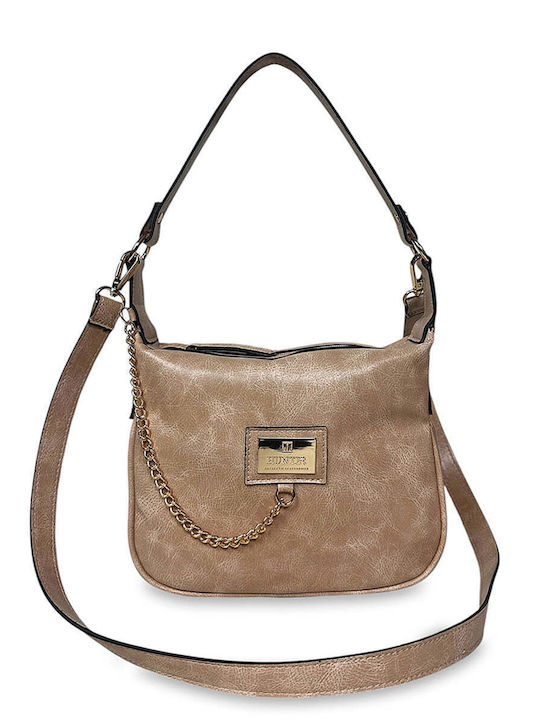 Γυναικεία Τσάντα Mini Hobo Solea Ταμπά