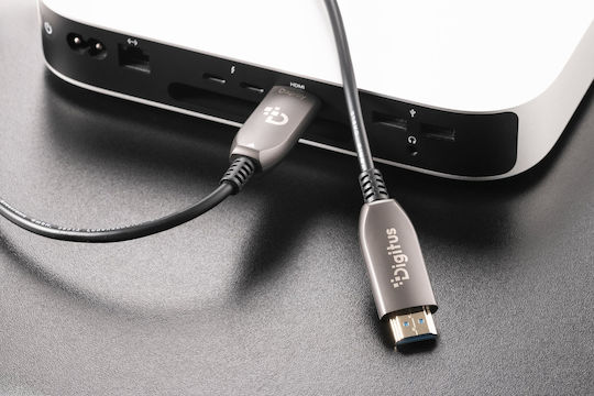 Digitus HDMI 2.1 HDMI Cable HDMI Male - HDMI Male 70m Black