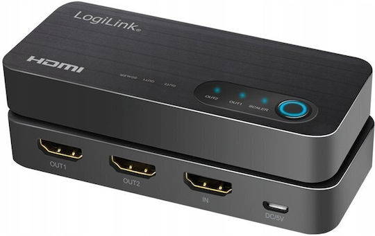 Adaptor Splitter HDMI 1x2 4K/60Hz LogiLink